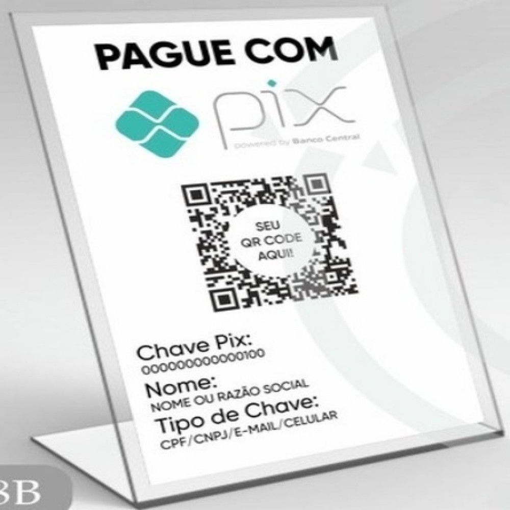 Display de acrilico em L-300displayacrilicoL