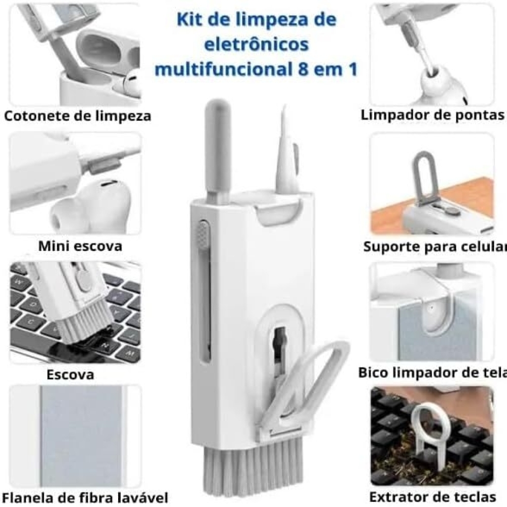 Kit Limpador 8 em 1-KitLimpador