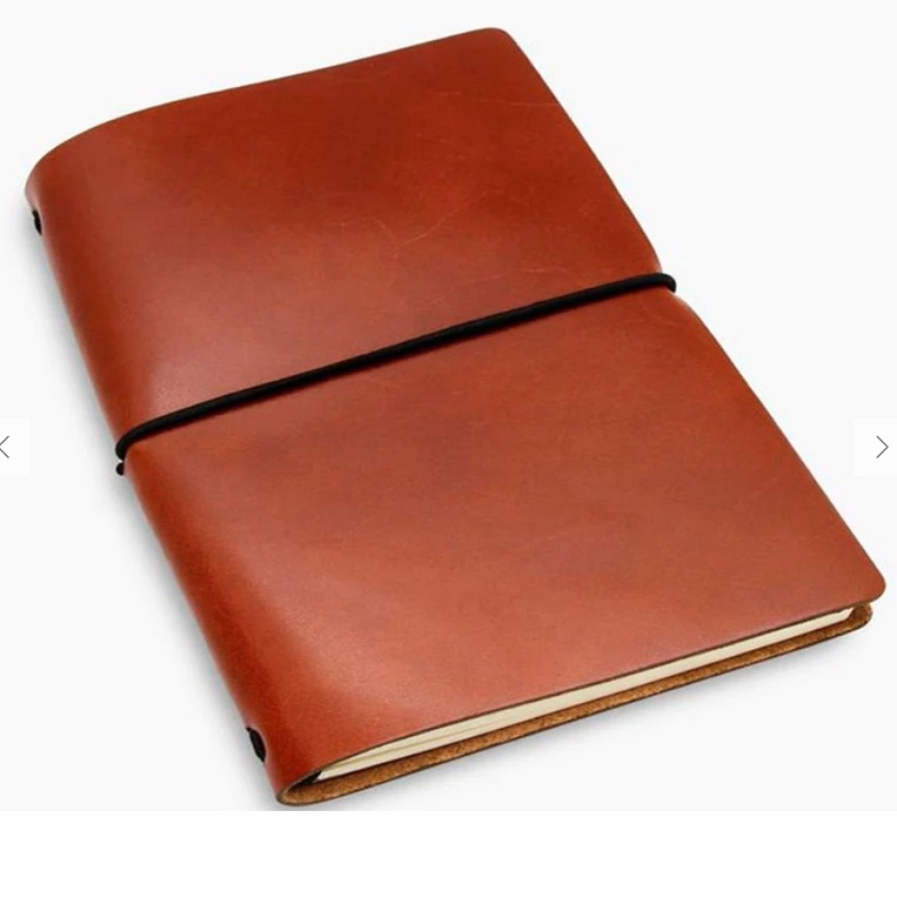 Moleskine com capa de couro-moleskinecapacouro