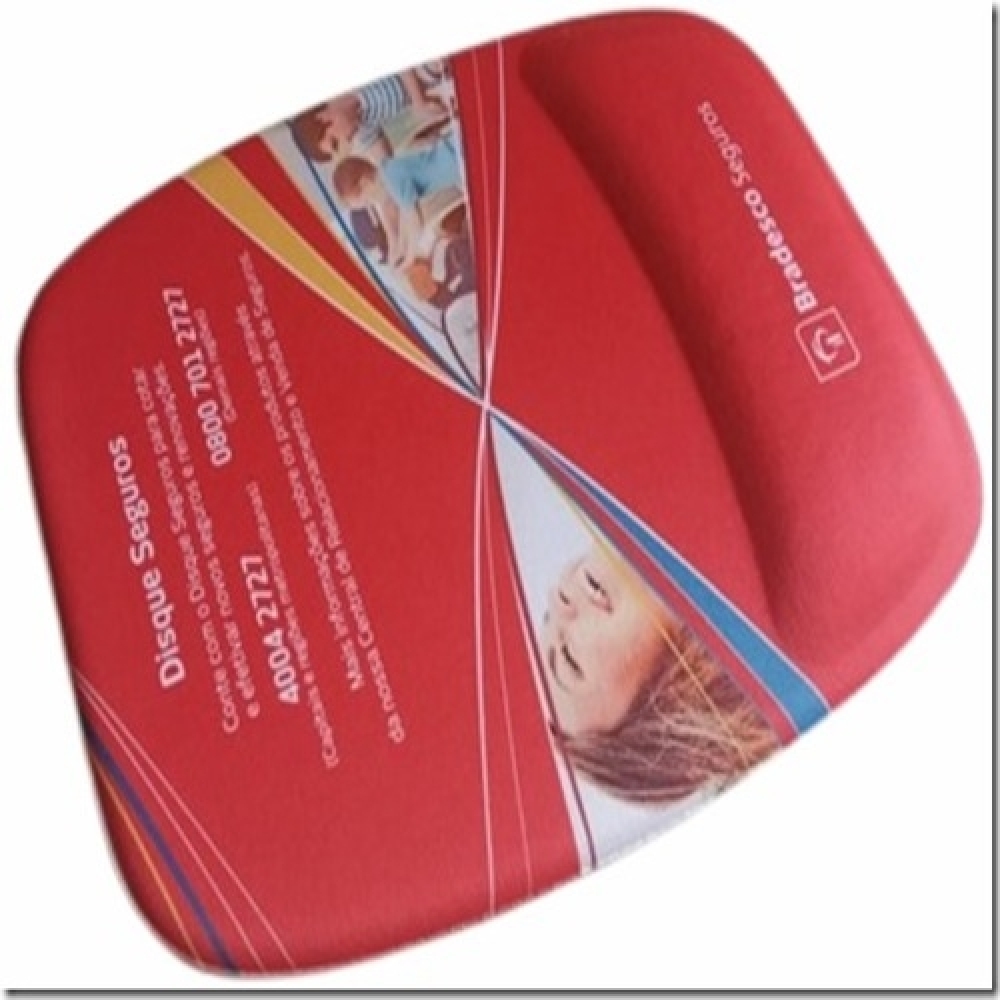 Mouse Pad Ergonômico Personalizado Formato Retangular-MP600