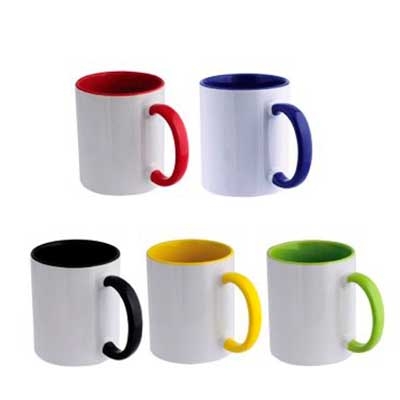 Caneca de Cerâmica Colorida