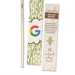 Canudo de Fibra de Bambu