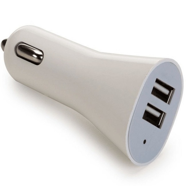 Carregador Veicular Turbo Rapido 2 Saidas Usb