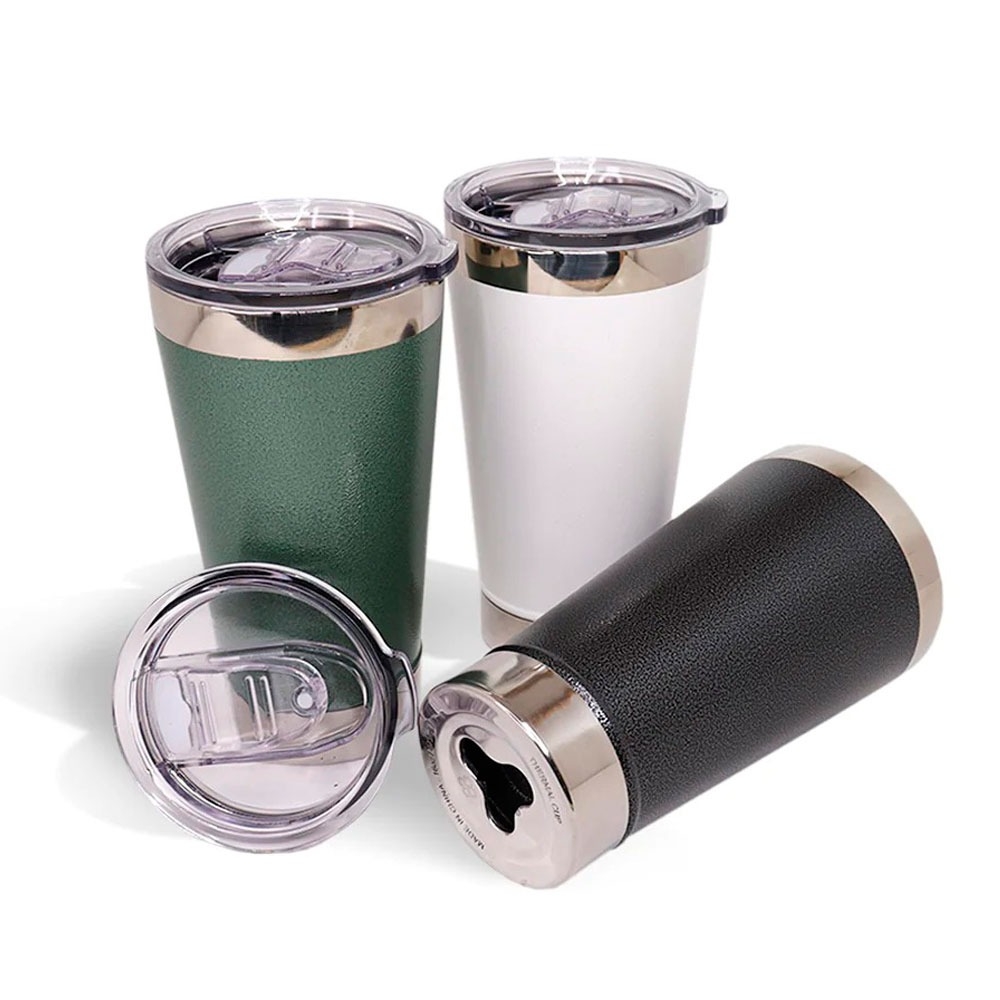 Copo Térmico 473ml Com Abridor e Tampa