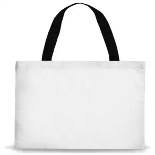 Ecobag 30x35 algodão com alças Nylon