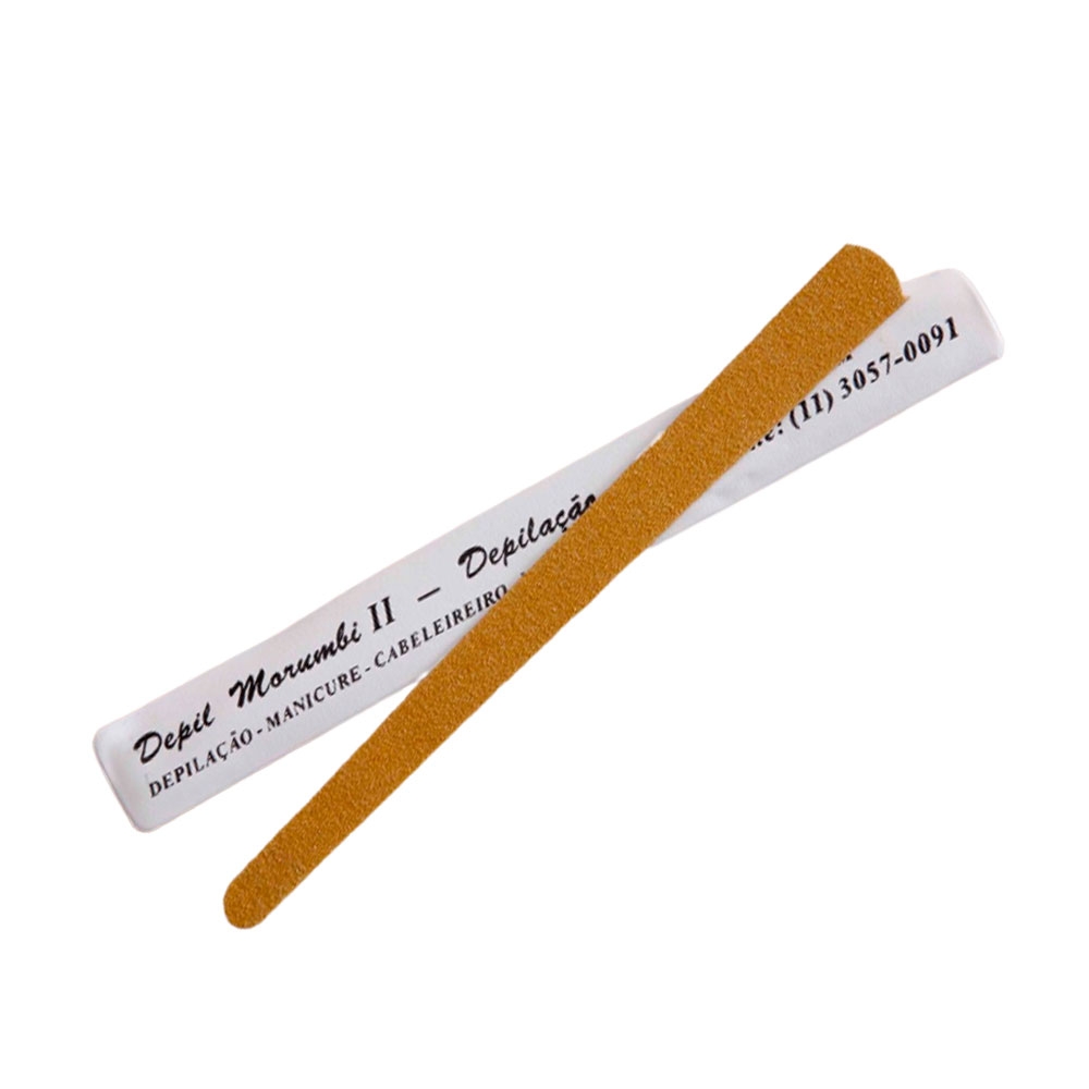 Lixa de unha com capa de pvc 