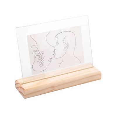 Porta retrato em Madeira 