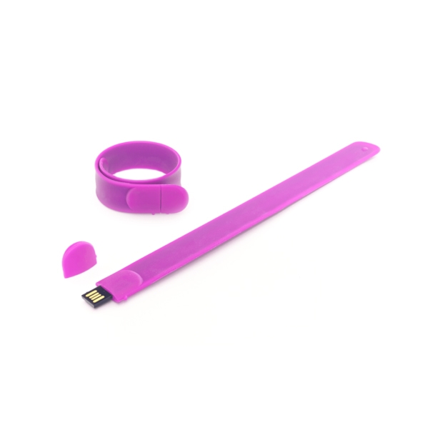 Pulseira bate-enrola com Pen Drive